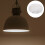 Cúpula antirreflexo para luminárias de teto – PEVA branco. 4