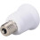 Adapter gniazda E12 na E26/E27, żaroodporny, 10 szt. 5