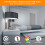A19 LED Bulb 100W Equivalent 5000K 1100lm E26 12-Pack 5
