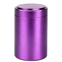 Portable Pet Ashes Storage Box Light Weight Aluminum Pet-Purple
