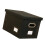 Sturdy Cloth Document Organizers Box With Label Holder-Black 1