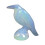 Resin Ravens Statues Home Decors Accent Ravens Figurines-D 1