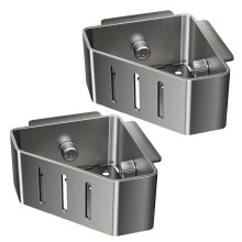 Stylish Aluminum Sink Container For Keeping Sponges And-2