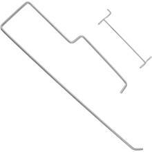 Lochwand-Papierhandtuchhalter mit Metallwandhalterung und Haken