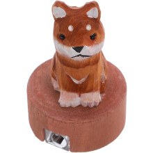 Taille-crayons en bois Shiba Inu mignon, taille-crayons manuel pour l'école et la salle de classe