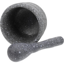 Broyeur d'ail en plastique avec pilon, prise en main confortable, pot à ail manuel pour la cuisine