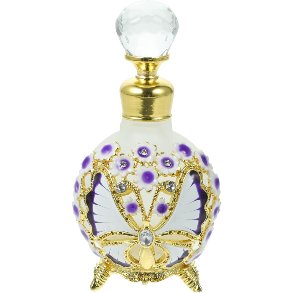 Hkhbjs Essence Bottle Refillable Glass Perfume Container Vintage Decorative Bottles For Sample Potions