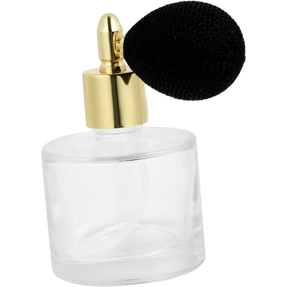Hkhbjs 50Ml Vintage Glass Perfume Spray Bottle Fine Mist Sprayer Travel Refillable Portable Fragrance Container