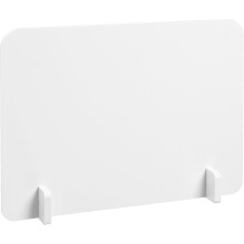 Panneau de séparation de bureau 40 x 30 cm, bords arrondis pour plus de sécurité