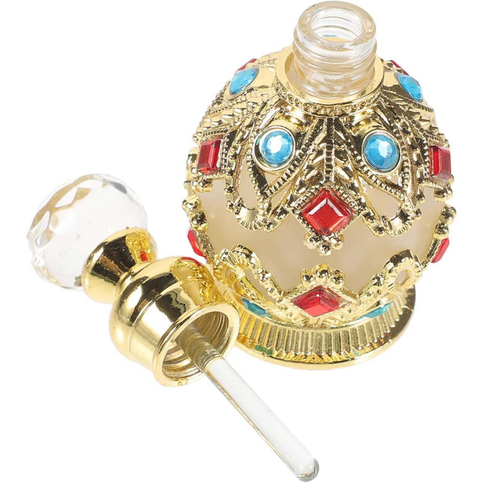 Hkhbjs Travel Perfume Bottle Empty Glass Sample Bottle Refillable Essential Oil Storage