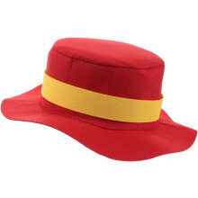 Stage Performance Hat Multi Use Prop for Christmas and Halloween Parties Stylish Flat Brim Design Hat