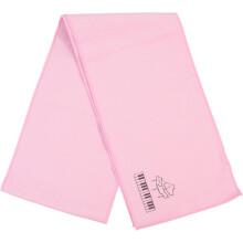 Housse de clavier de piano en polyester, 15 x 125 cm, rose, absorbante.