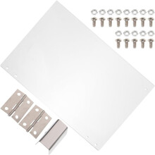 Déflecteur pour machine à popcorn, panneau de protection pour machine à popcorn, plastique épais résistant à l'usure, accessoires portables