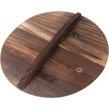 Topfdeckel aus Holz, stilvolle Zapfenverbindungen, Holzgriff-Design
