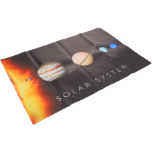 Sonnensystem-Poster, 40 x 60 cm, Leinwanddruck, Planetenkarte