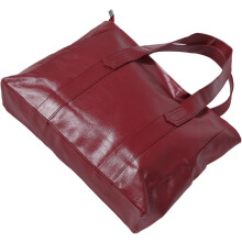 Große, weiche Tragetasche aus PU-Leder für Damen, Schultertasche mit einem Trageriemen