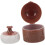 Portable Powder Puff Organizer with Soft Makeup Puff Multipurpose Plastic Container 1