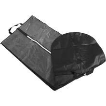 Wedding Dress Dustproof Cover Large Long Garment Bag for Formal Dresses Black Lightweight Storage