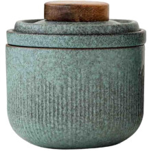 Tasse à thé de voyage portable, service à thé de voyage 11 x 8 x 8 cm, en céramique avec filtre, design simple, excellente