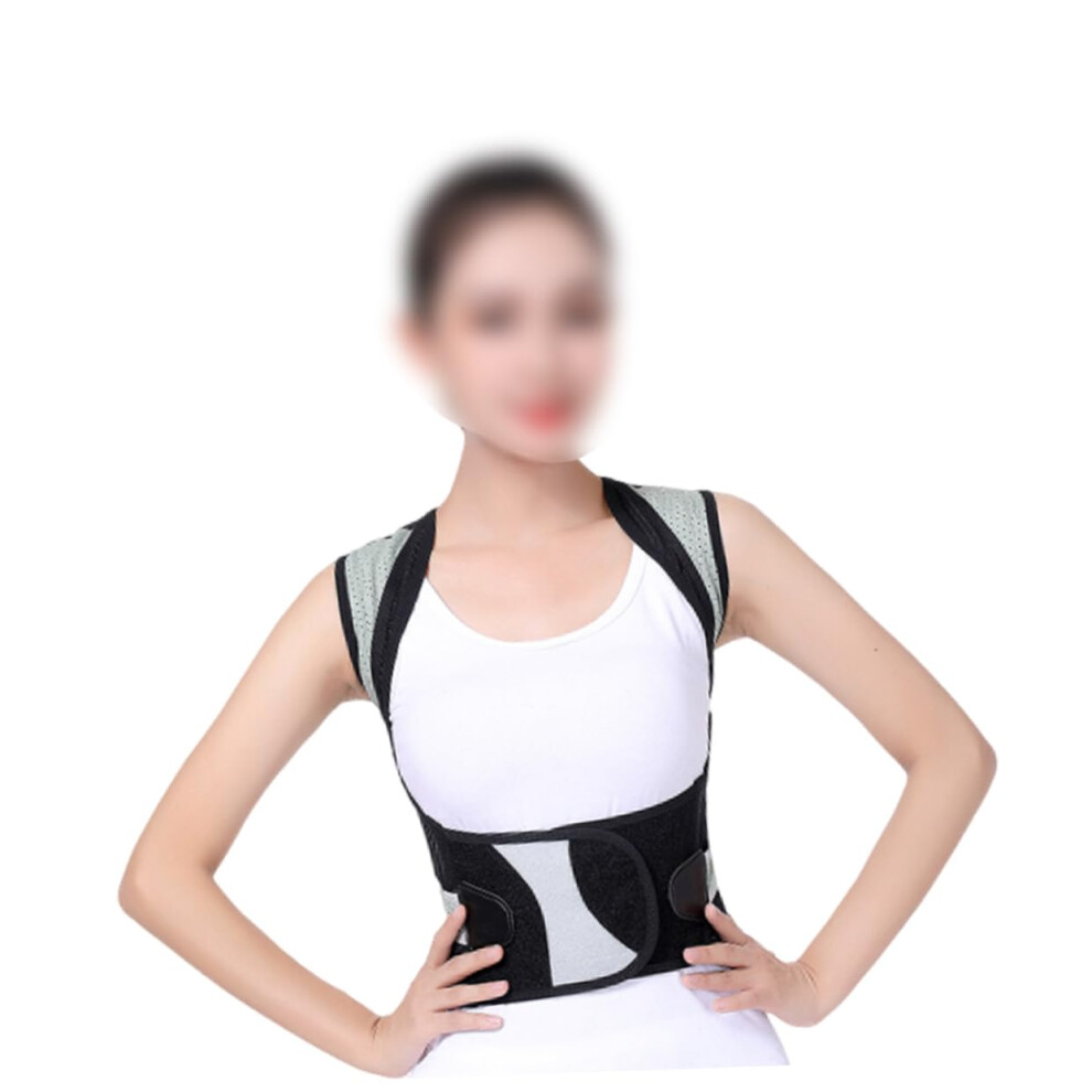 Hkhbjs Black Hunchback Correction Belt Breathable Posture Corrector