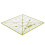 Ferramenta de costura de linhas quadradas de grade para Patchwork DIY 1