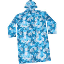 Traje impermeable tipo poncho para adultos, grueso, estampado y resistente al agua.