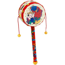 Muñeco de madera para bebés recién nacidos y niños pequeños, un clásico atemporal para calmar al bebé.