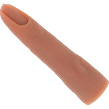 Silikon-Übungshandmodell mit flexiblen Gelenken für Nagelkunstübungen, künstlicher Finger für Acryl-Nageltraining