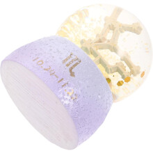 Delicate Resin 12 Zodiac Crystal Ball Desktop Decoration Small and Light Unique Artistic Gift for Bedroom