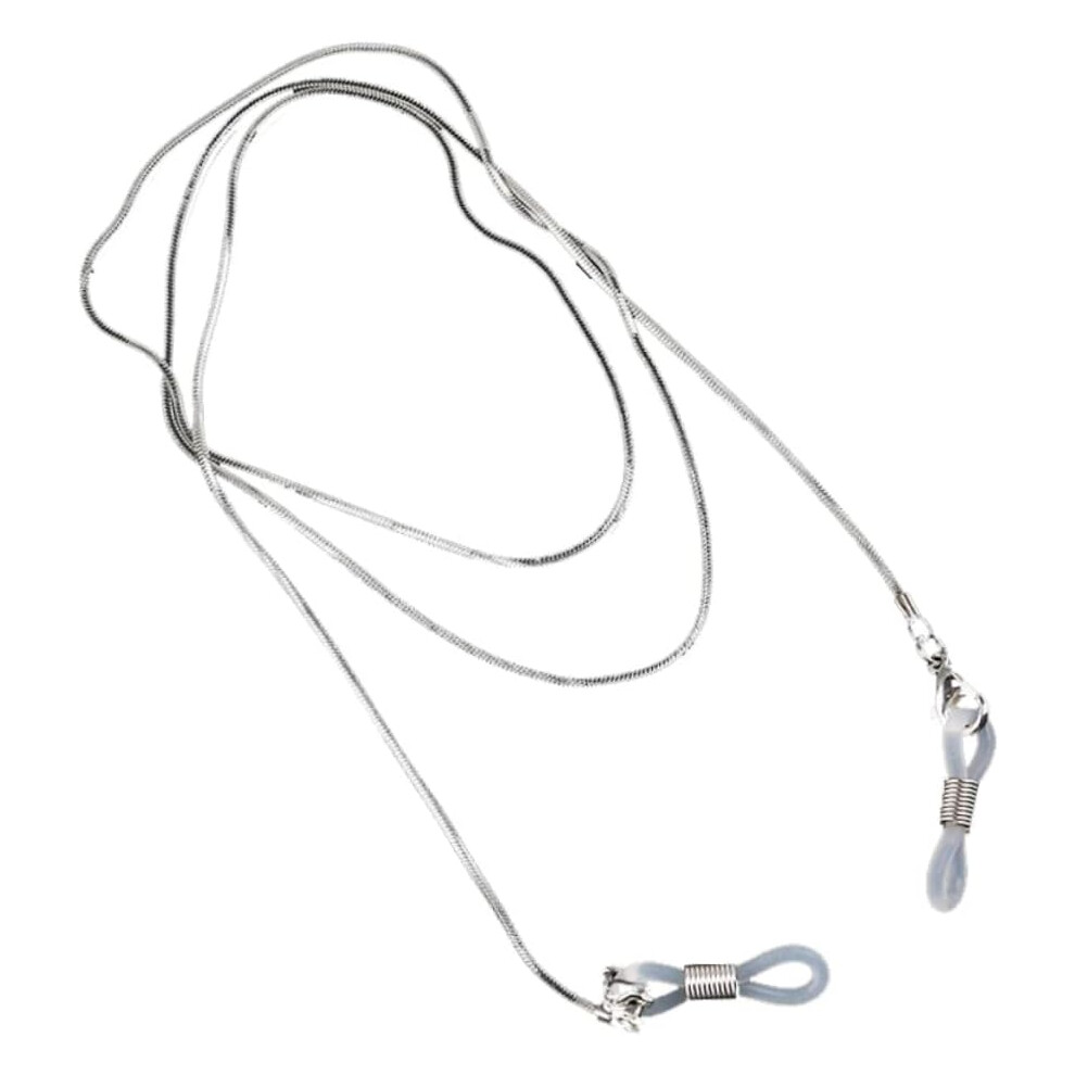 Hkhbjs Silver Retro Glasses Chain For Sunglasses And Eyeglasses Glasses Lanyard Eyewear Retainer Cord Metal Chain