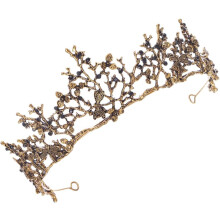 1 Stück Barocke Vintage Brautkrone – Elegantes Haaraccessoire für Hochzeiten, Geburtstagsfeiern und Festivals