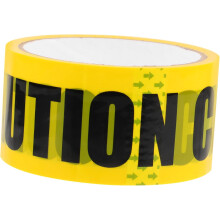 Halloween DIY Caution Tape Yellow Caution Sticker for Party Decor Halloween Prop for Decorations