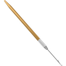 Metall-Haarhäkelnadel-Set mit abnehmbarer 2-mm-Nadel für Dreadlocks und Perückenflechten