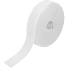 Kabelmanagement-Klebeband, weiß, wiederverwendbar, Kabelorganisator für Zuhause und Büro, selbstklebende Kabelbinder