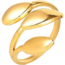Nature-Ring – Verstellbarer offener Ring für Damen – Funkelndes Modeaccessoire