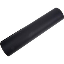 Schwarzes Kraftpapier, Rolle 38 cm x 50 m, geeignet zum Verpacken von Blumensträußen und für DIY-Bastelarbeiten.