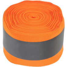 Sewing Reflective Cloth Strip Fluorescent Green for Safety Apparel and Traffic Warning Tape