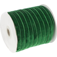 Grünes DIY-Bastelband (9,00 cm) zum Verpacken von Schleifen, für Hochzeitsdekorationen, Frühlings- und Sommerfeste