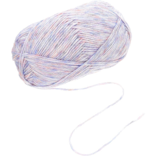 Blue DIY Cotton Rope Cord for Crafts Multipurpose Cotton String for Macrame
