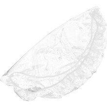 Runde PVC-Tischdecke, Esstischschutz, 60 Zoll (ca. 152 cm), robustes, wasserdichtes PVC-Material, rutschfest