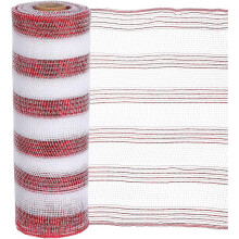 1 Rolle Polyesterband, Blumenverpackungsband, mehrfarbige Schleifenknote
