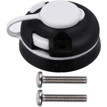 Support de canne à pêche rond multifonctionnel pour kayak avec vis, support universel pour kayak et bateau