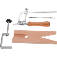 Juweliersägen-Set mit U-förmiger Säge und Holzstiftklemme, Präzisions-Drahtschneidwerkzeug