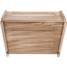 Wandmontiertes Kabelmanagementsystem aus Holz, Aufbewahrungsbox für Kabelrouter