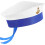 Boat Sailor Cosplay Hat round White Polyester Hat with Charming Elegant Style Sturdy Construction Excellent 1