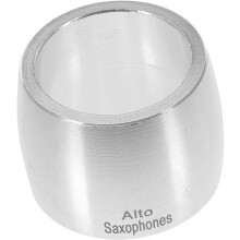 Alto accessoireclip voor saxofoon ligature vervanging, gemaakt van lichtgewicht aluminium, voor een heldere klank.