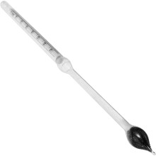 Salinomètre portatif en verre, hydromètre, échelle de salinité 0-350, mesure de la teneur en sel