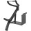 Black Saxophone Hanging Stand Wall Hook Iron Sponge Anti-rust Scratch Protection 1