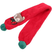 Fuchs-Schal für Jungen und Mädchen, Winterschal, Weihnachtsschal, Halstuch, warm und weich