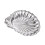 Stainless Steel Salad Bowl Shell Shape Serving Tray Decorative 1